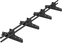 Снегозадержатель трубчатый ТЕКТА d-25 (круг) EURO Next 3 метра универсальный RAL 7024