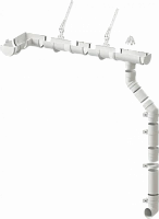 Пластиковый водосток Docke Premium 120/85 Пломбир RAL 9003