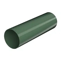 ТН ПВХ труба 1.5 м, Зеленый RAL 6005