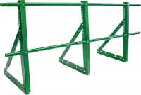 Ограждение кровли ТЕКТА H-900 d-25 (круг) EURO RAL 9005