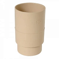 Nicoll (LG25) Муфта трубы 80 мм, Бежевый
