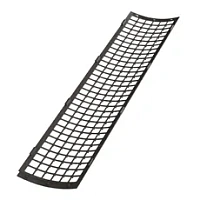 ТН ПВХ решетка желоба защитная (0,6 пог.м.), Темно-коричневый RAL 8019