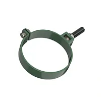 ТН ПВХ хомут трубы универсальный L=180мм, Зеленый RAL 6005