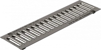 500 Решетка водоприемная Gidrolica Standart РВ -10.136.50 - штампованная стальная оцинкованная кл. А15