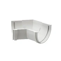 Docke PREMIUM Угловой элемент желоба 135°, Пломбир