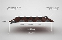 Уплотнитель РуфИзол НС-35 (1 м)