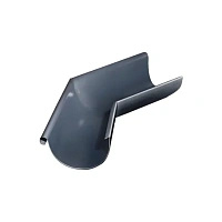 Угол желоба внешний 135 гр Grand Line 150/100 мм RAL 7024 - серый графит