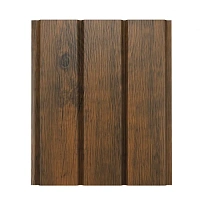 Софит металлический без перфорации Aquasystem Printech 275 г/м2 2,4 м Канадский дуб (Naive Maroon)