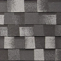 Гибкая черепица двухслойная Tegola Nordland АЛЯСКА Тёмный сланец