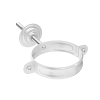 Хомут с комплектом крепления AQUASYSTEM Комфорт белый RR 20 D 125/90 мм
