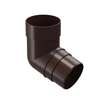 Docke PREMIUM Колено трубы 72°, Каштан