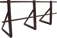 Ограждение кровли ТЕКТА H-600 d-25 (круг) EURO RAL 8019