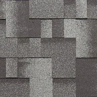 Гибкая черепица однослойная Tegola Nordland АЛЬПИН Чёрный с отливом