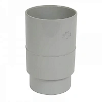 Nicoll (LG25) Муфта трубы 80 мм, Серый