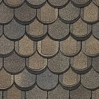 Гибкая черепица трёхслойная Shinglas ТехноНИКОЛЬ Атлантика Мадейра