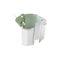 Крепление трубы на кирп. стену Vortex 127/102 мм RAL 9003 - белый