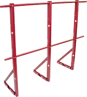 Ограждение кровли ТЕКТА для фальцевой кровли H-1200 d-25 (круг) RAL 3003