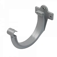 Nicoll (LG33) Кронштейн желоба пластиковый 180 мм, Серый