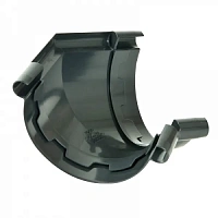 Nicoll (LG25) Угол желоба 135° внут. (клеевой) 125 мм, Черный