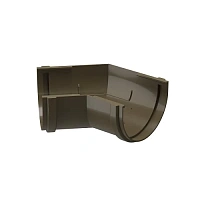 Docke PREMIUM Угловой элемент желоба 135°, Шоколад