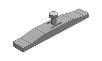 108/1 Крепеж Gidrolica для лотка водоотводного пластикового DN100 для арт.508/1