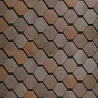 Гибкая черепица двухслойная Shinglas ТехноНИКОЛЬ Вестерн Клондайк