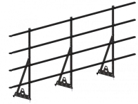 Ограждение кровли ROOFSYSTEMS PRESTIGE H-1200 (овал) EURO ГОСТ Р 53254-2009 RAL 8019