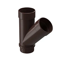 Docke LUX Тройник 45°, Шоколад