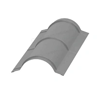 Планка конька круглого R110 VALORI