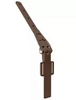 Docke PREMIUM Крепление регулируемое для кронштейна желоба, Шоколад