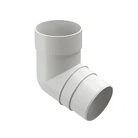 Docke PREMIUM Колено трубы 72°, Пломбир