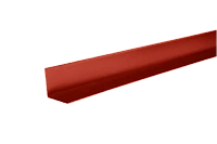 Уголок металлический внутренний (полиэстер) RAL 3009 (красный)