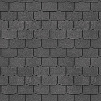 Гибкая черепица однослойная Docke Europa Сланец Серый