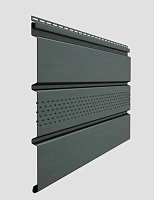 Софит Docke серия Standart T4 с центральной перфорацией 3000 мм Графит