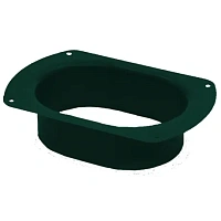 Воронка врезная Vortex 127/102 мм RAL 6005 - зеленый мох