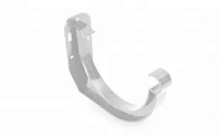 Galeco PVC 124 Кронштейн желоба 110мм ПВХ, RAL 9010 - белый