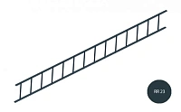 Модульная лестница ORIMA универсальная 4,2 м темно-серый