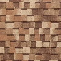 Гибкая черепица двухслойная Tegola Nobil Tile ШЕРВУД Дерево