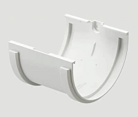 Docke Standart Соединитель желоба, Белый (RAL 9003)