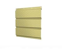 Софит металлический с полной перфорацией Grand Line Полиэстер 100 г/м2 RAL 1015