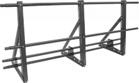 Ограждение кровли со снегозадержателем ТЕКТА H-600 d-25 (круг) EURO RAL 7024