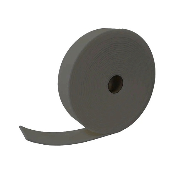 Лента самоклеящаяся РуфИзол ППЭ 4x15 мм серая