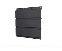 Софит металлический с полной перфорацией Grand Line Satin 140 г/м2 RAL 7024