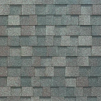 Гибкая черепица двухслойная Tegola Nobil Tile ШЕРВУД Тёмно-серый