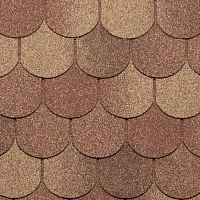 Гибкая черепица однослойная Tegola Nordland АНТИК Терракота