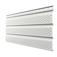 Софит пластиковый ТехноНИКОЛЬ T4 с полной перфорацией 3000 мм Жасмин