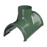 ТН ПВХ воронка желоба, Зеленый RAL 6005