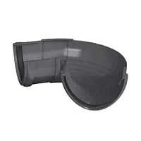 ТН ПВХ угол желоба регулируемый 90°-150°, Серый RAL 7024