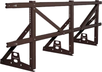 Ограждение кровли ROOFSYSTEMS PRESTIGE H-600 (овал) EURO RAL 8019