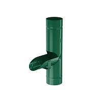 Водосборник AQUASYSTEM покрытие PURAL, зеленый RAL 6005 D 125/90 мм